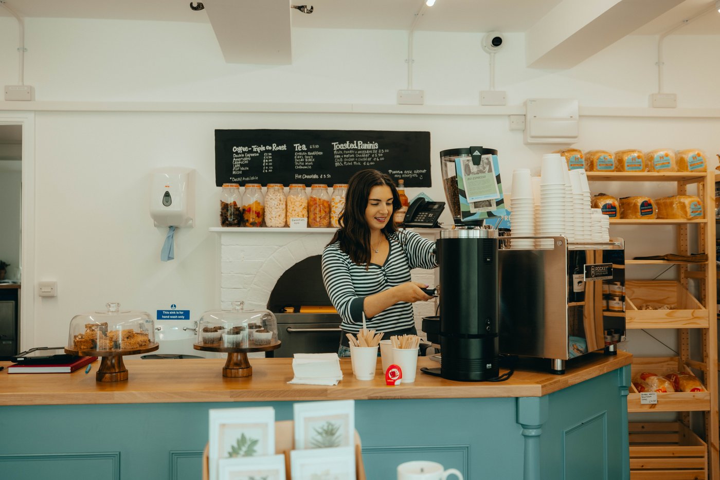 Coffee at Badminton Stores