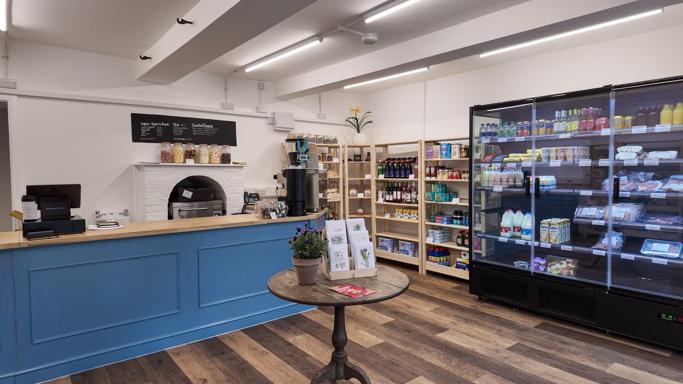 Snacks and sandwiches at Badminton Stores